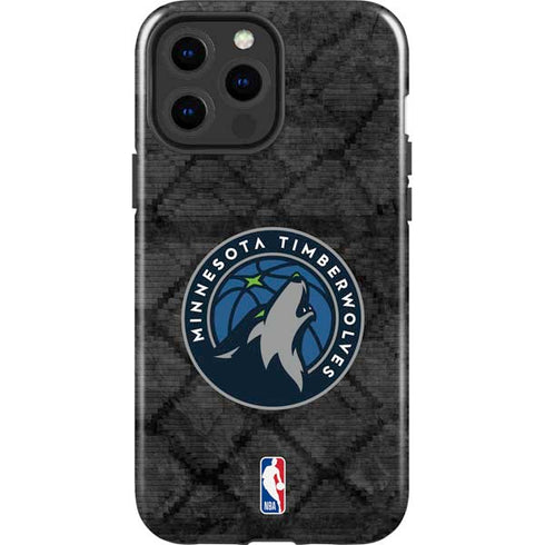 NBA Minnesota Timberwolves Dark Rust iPhone 15 Pro Max Impact Case